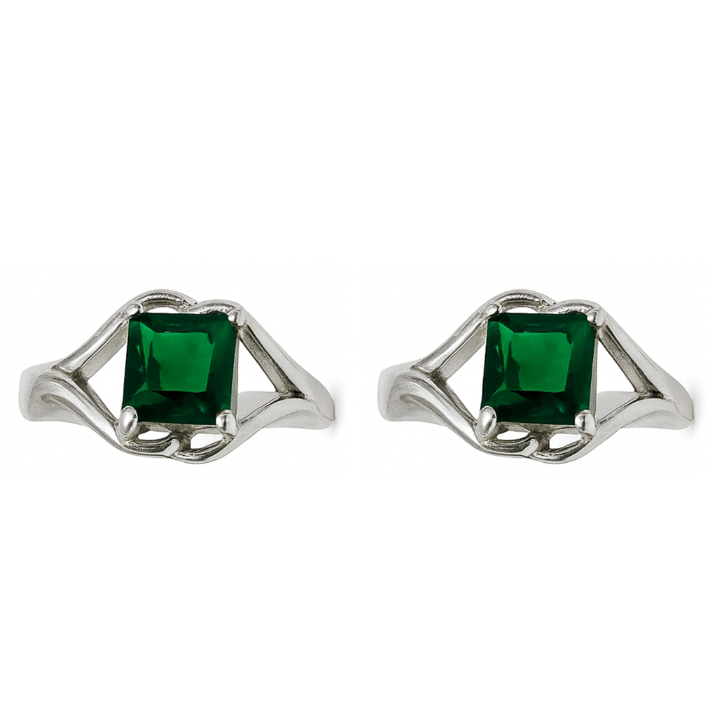 The Verdant Embrace Toe Ring