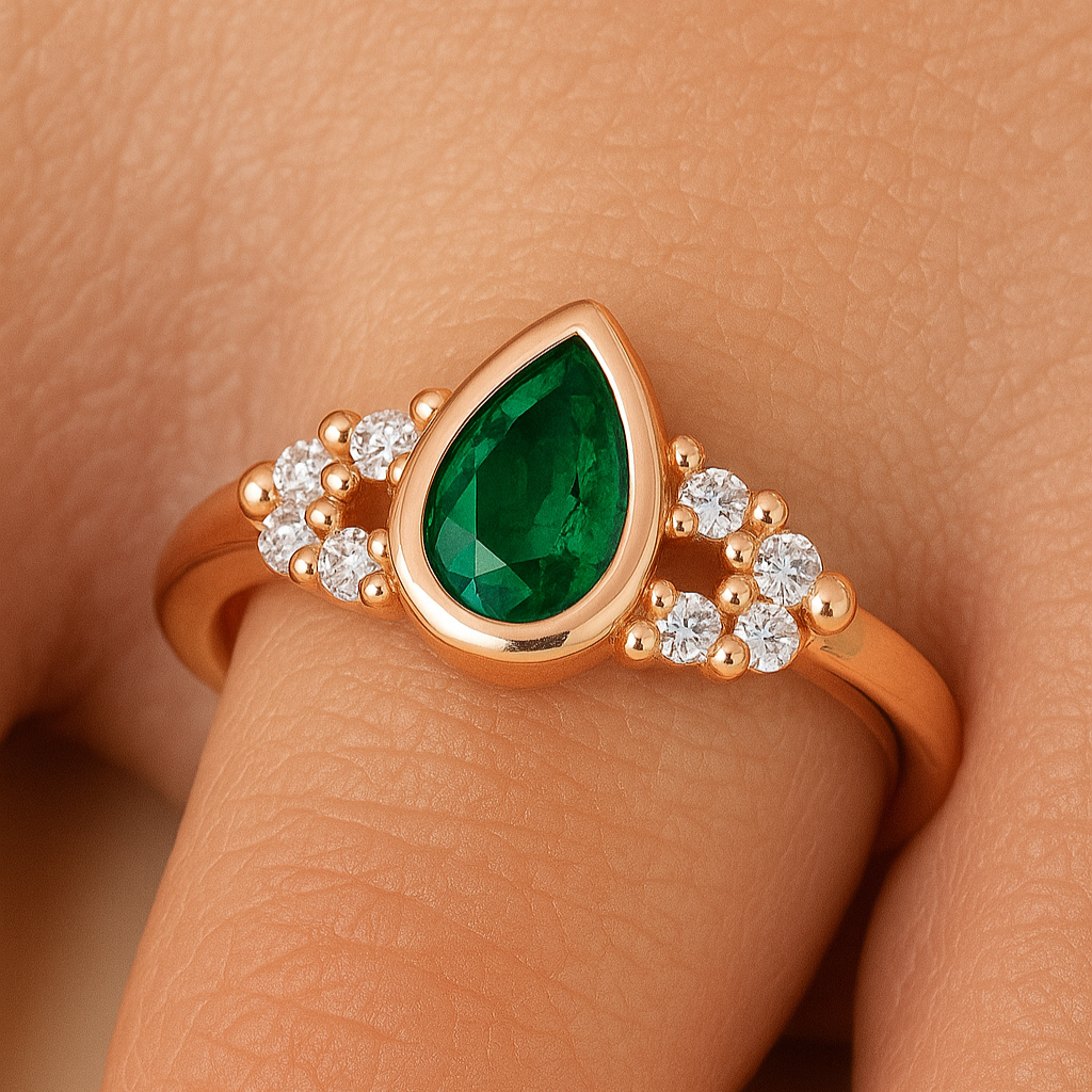 The Viridia Drop Toe Ring