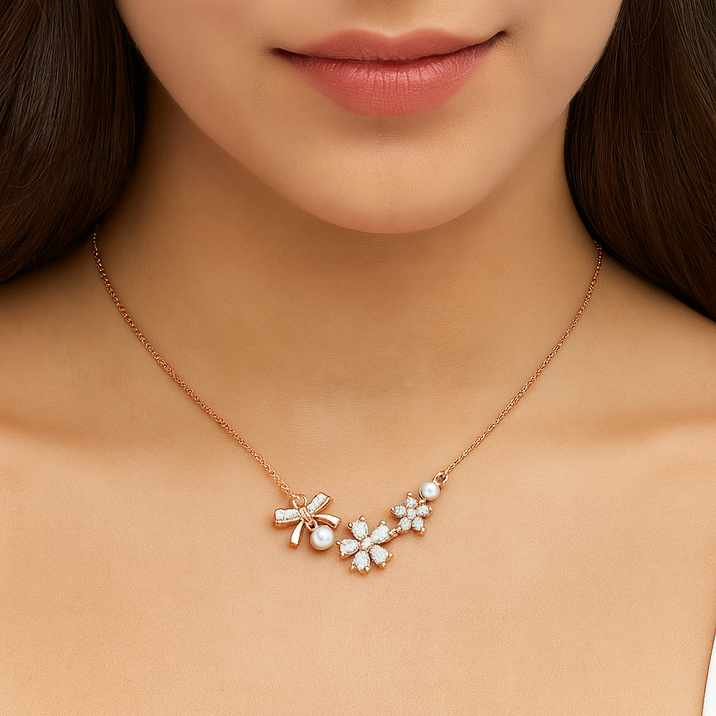 The Blossom Kiss Necklace