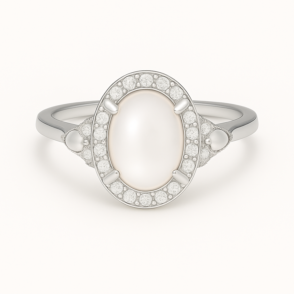 The Moonstone White Ring