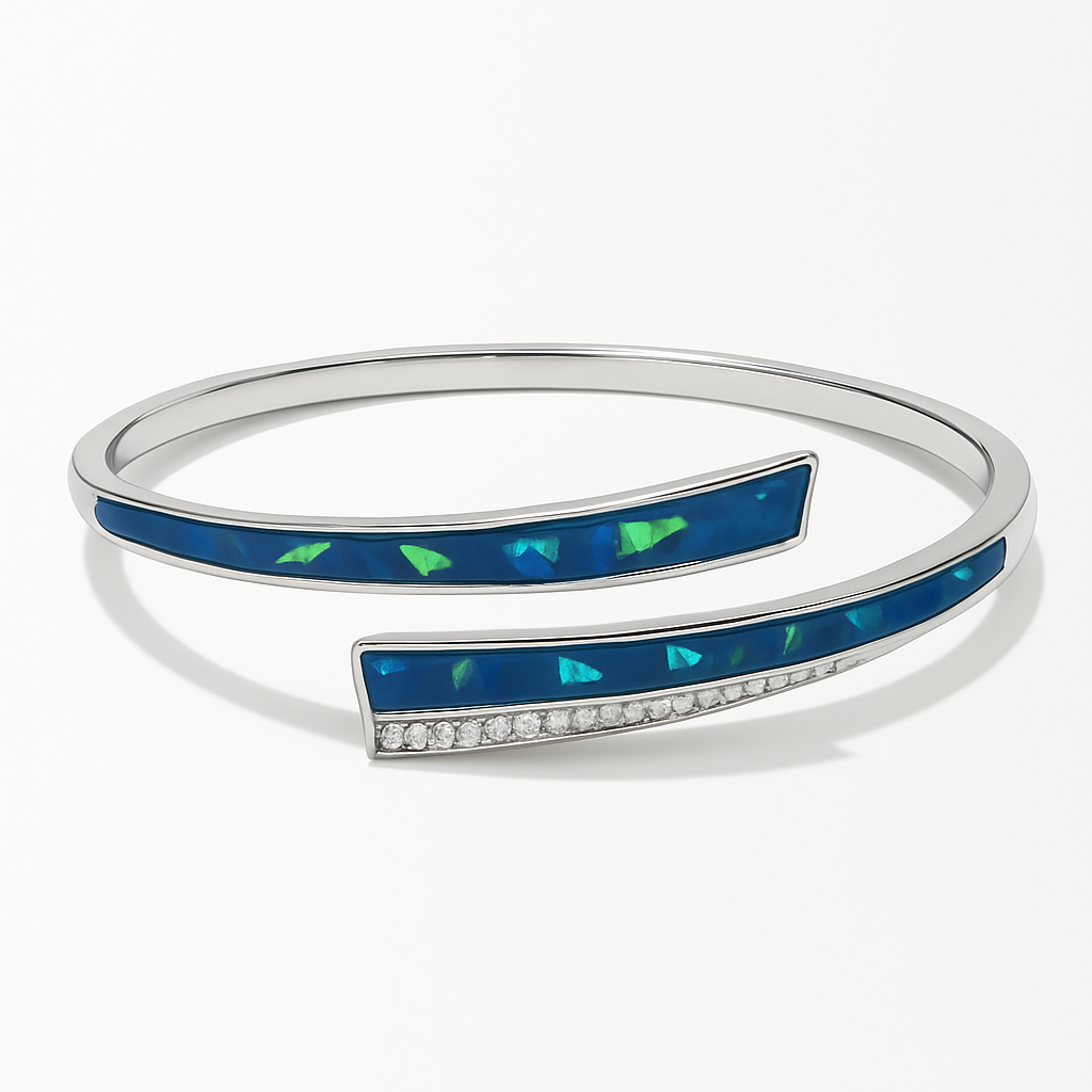 The Azure Gleam Bracelet