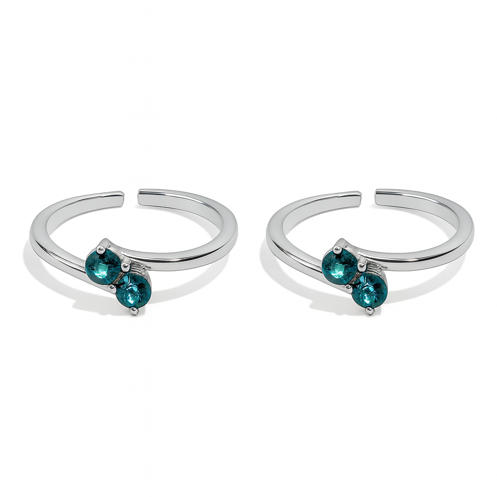 The Twin Aura Toe Ring