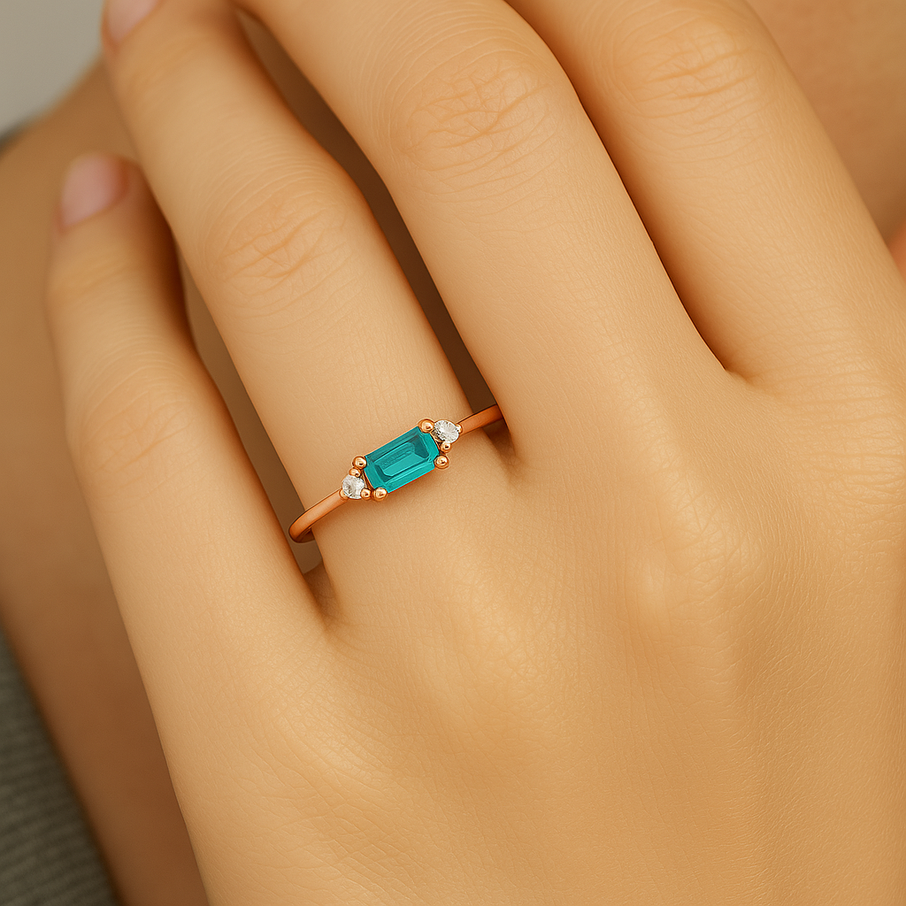 The Celeste Glow Ring