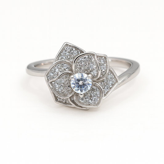 The Whirl Blossom Ring