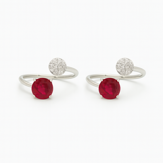 The Solara Duo Toe Ring