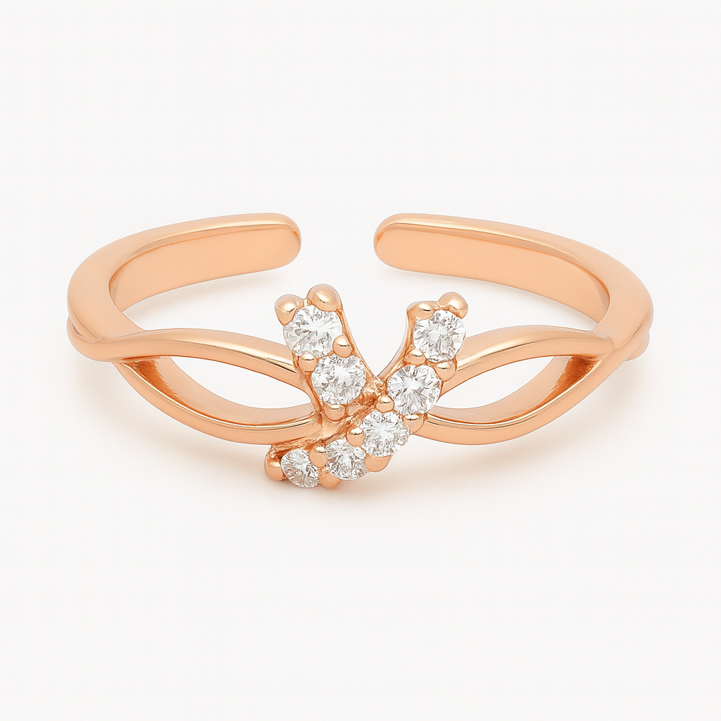 The Twilight Bloom Toe Ring