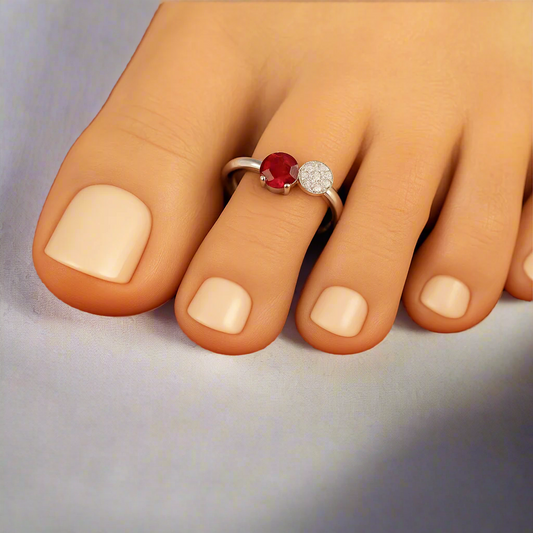 The Solara Duo Toe Ring