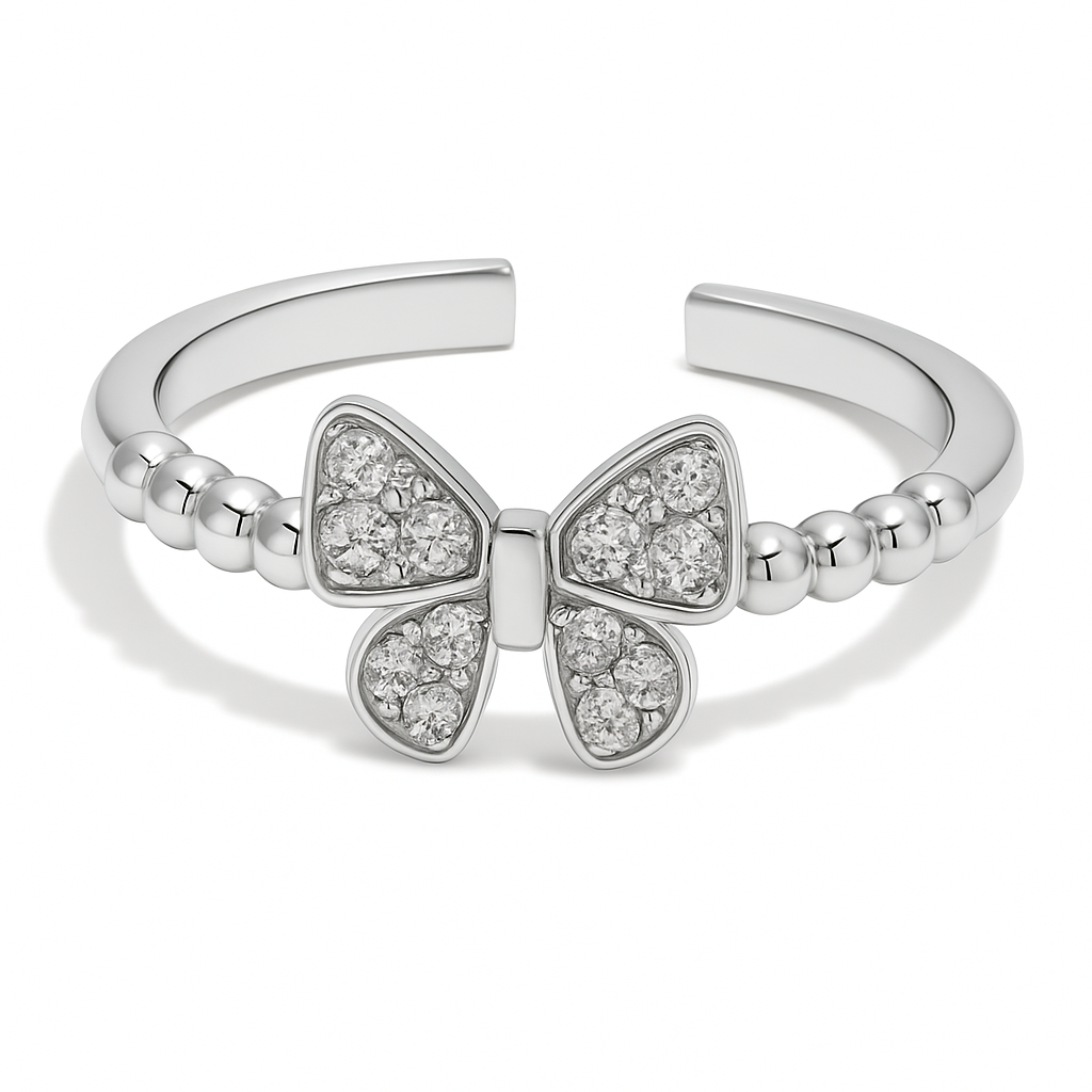 The Flutter Charm Toe Ring