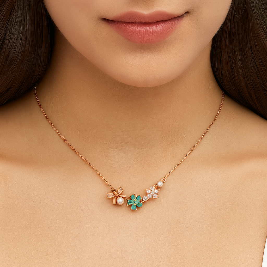 The Blossom Kiss Necklace