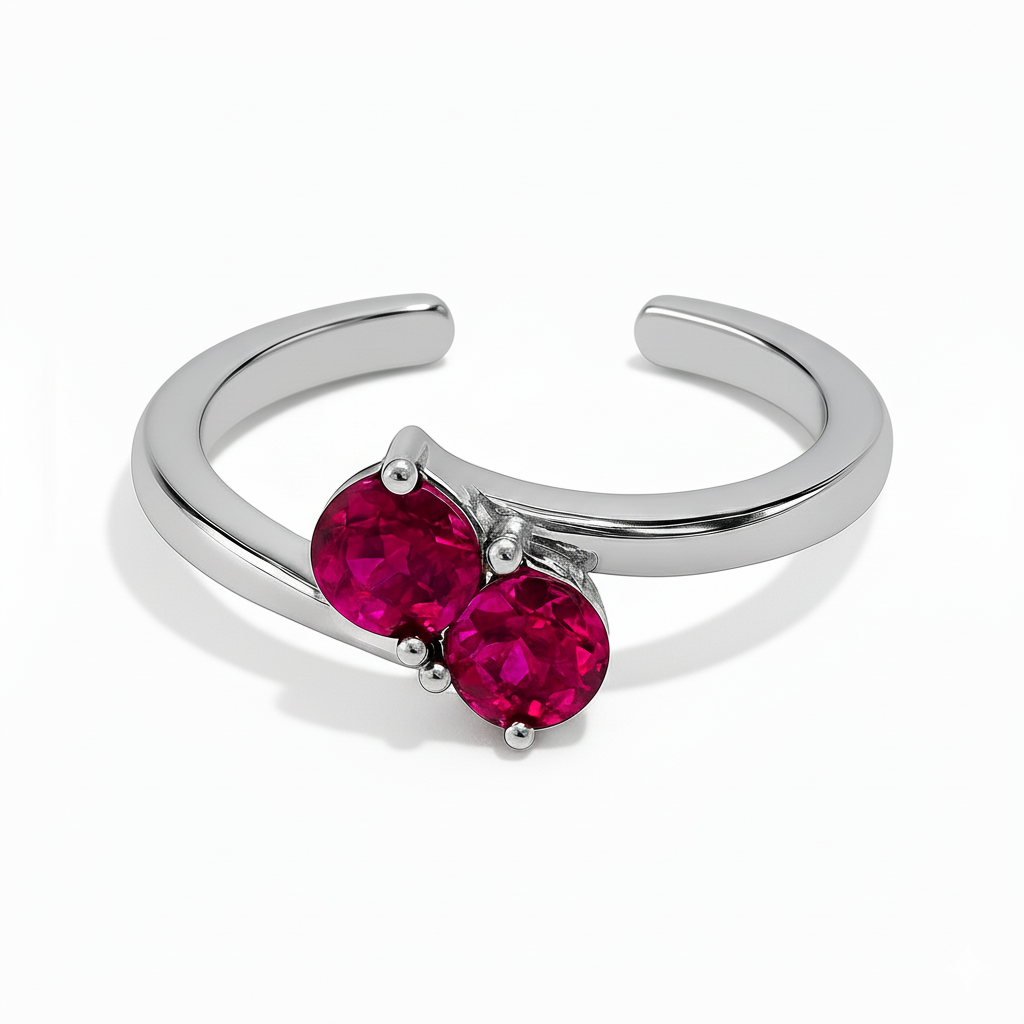 The Twin Aura Toe Ring