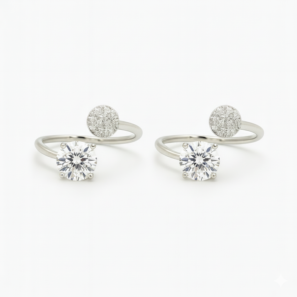 The Solara Duo Toe Ring