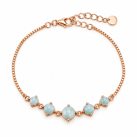 Aquielle Blue Bead Bracelet