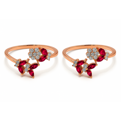 The Bloom Whisper Toe Ring