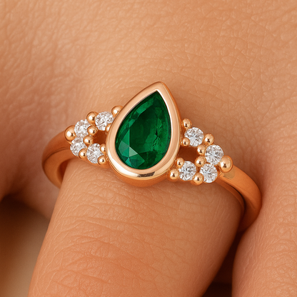 The Viridia Drop Toe Ring
