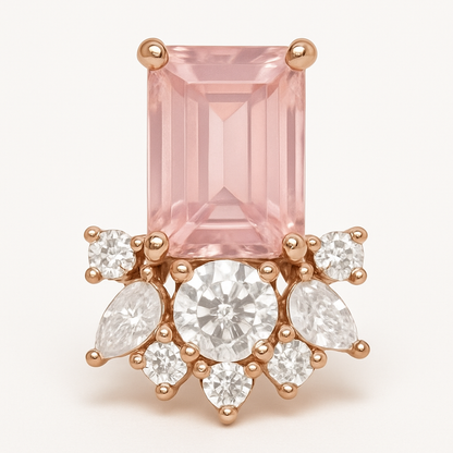 The Rosaline Blossom Earrings