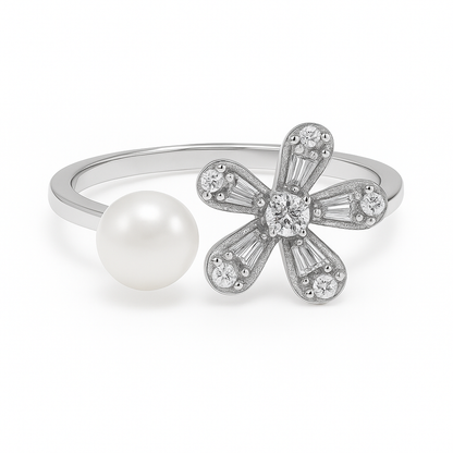 The Pearl Bloom Ring