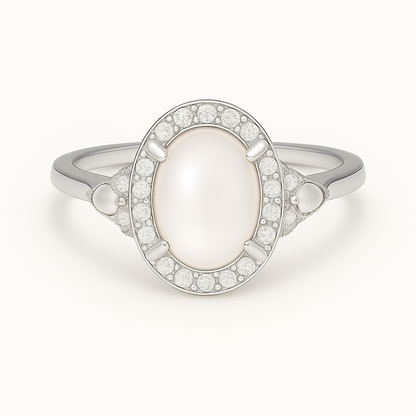 The Moonstone White Ring