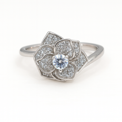 The Whirl Blossom Ring