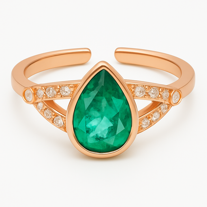 The Viridia Drop Toe Ring