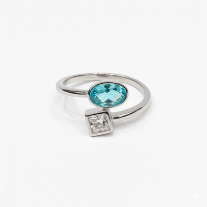 The Duo Prism Toe Ring