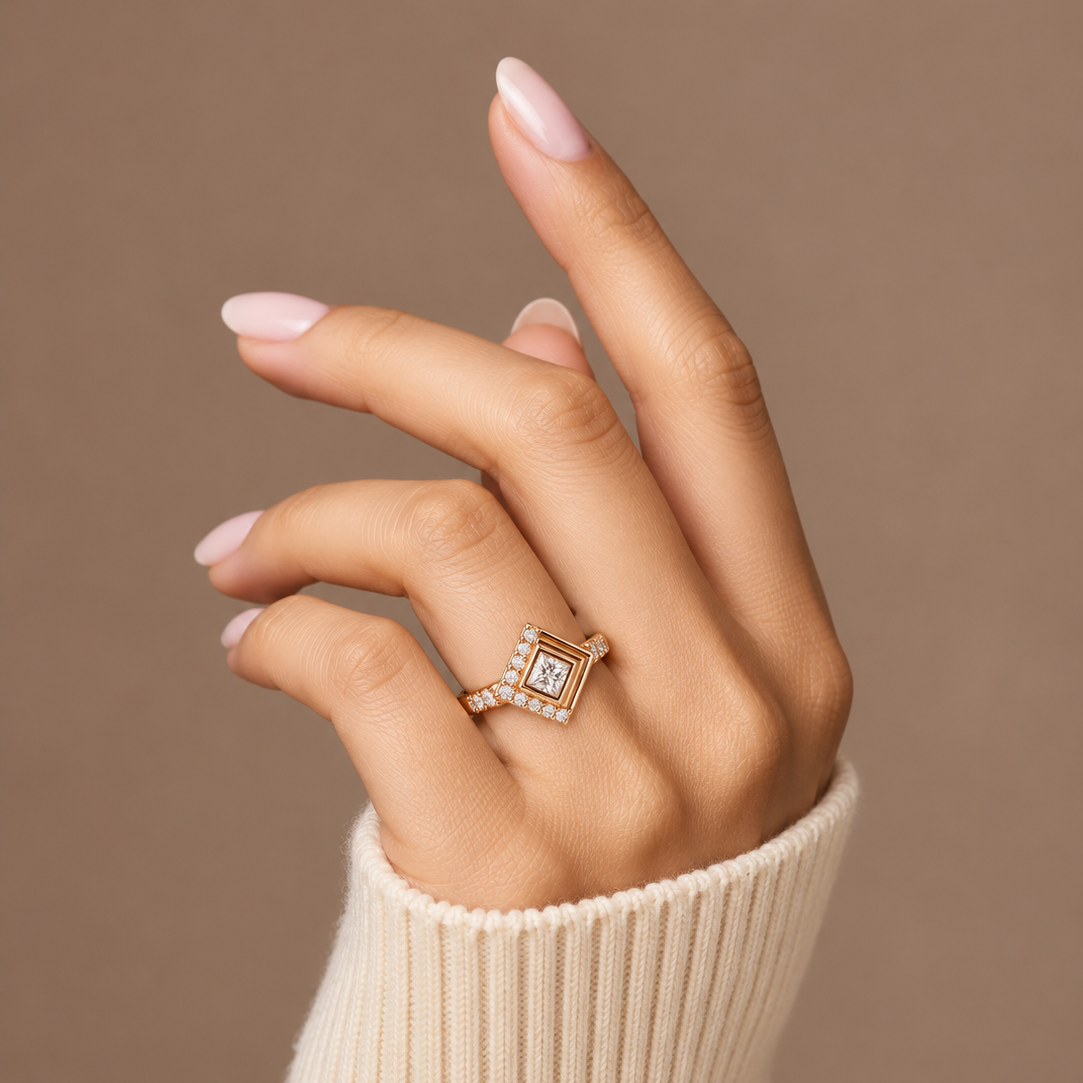 Geometra Luxe Ring