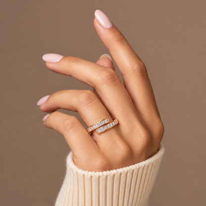 Elara Twist Ring