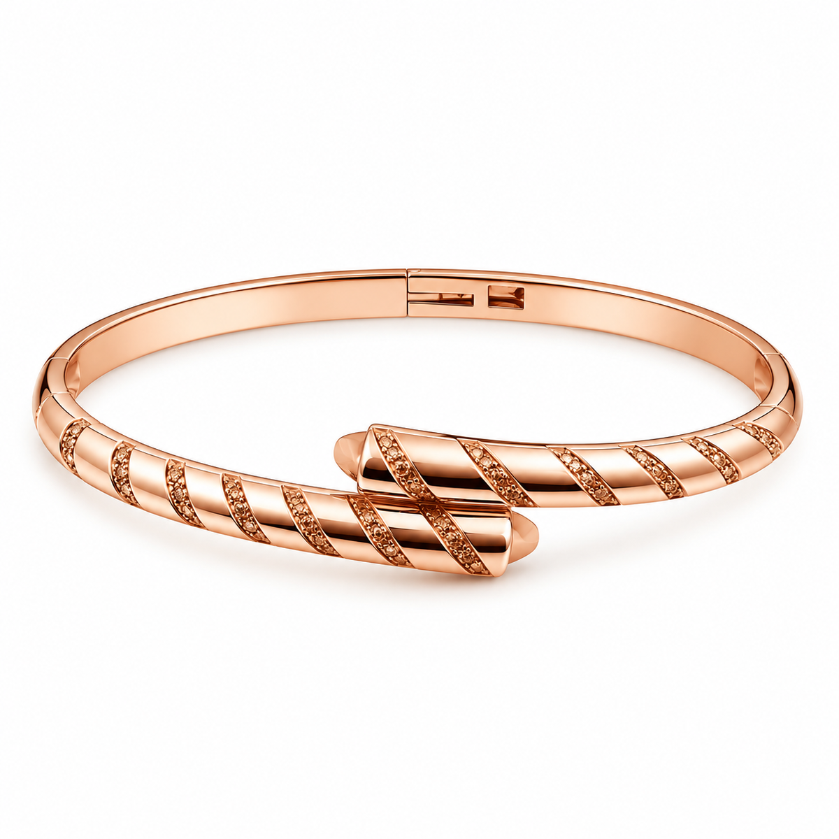 Roselle Spiral Cuff Bracelet